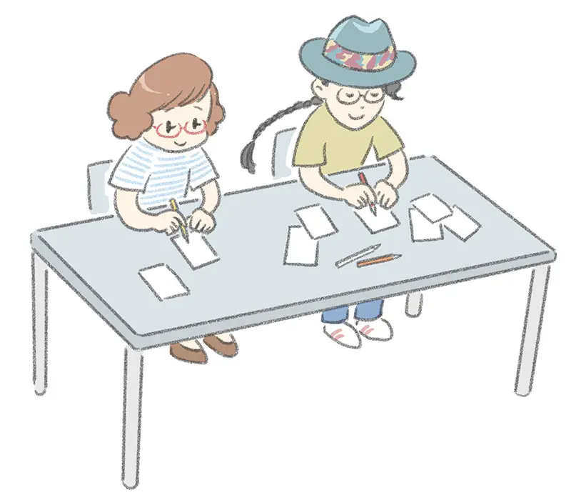 手紙を書く
