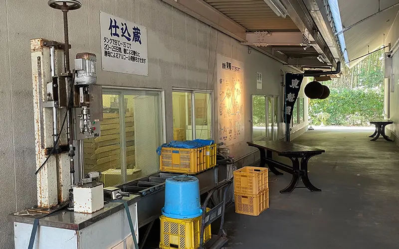 千葉県富津市小泉酒造  酒蔵見学