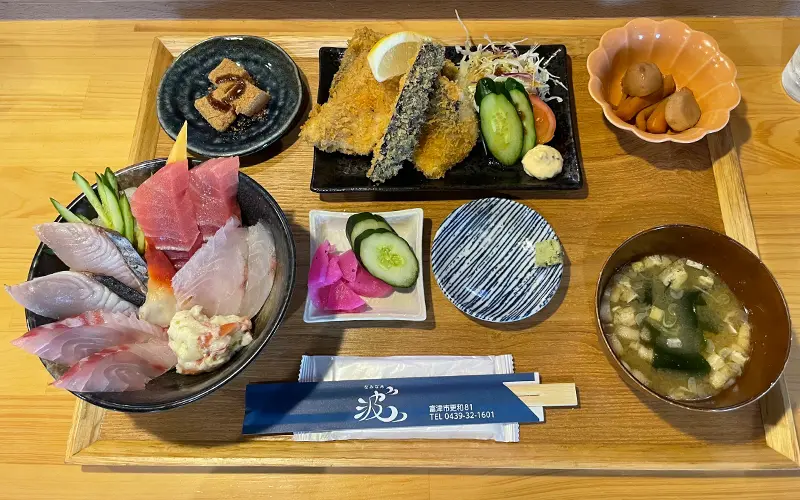 富津市定食屋波（なみなみ）の波（なみなみ）御膳