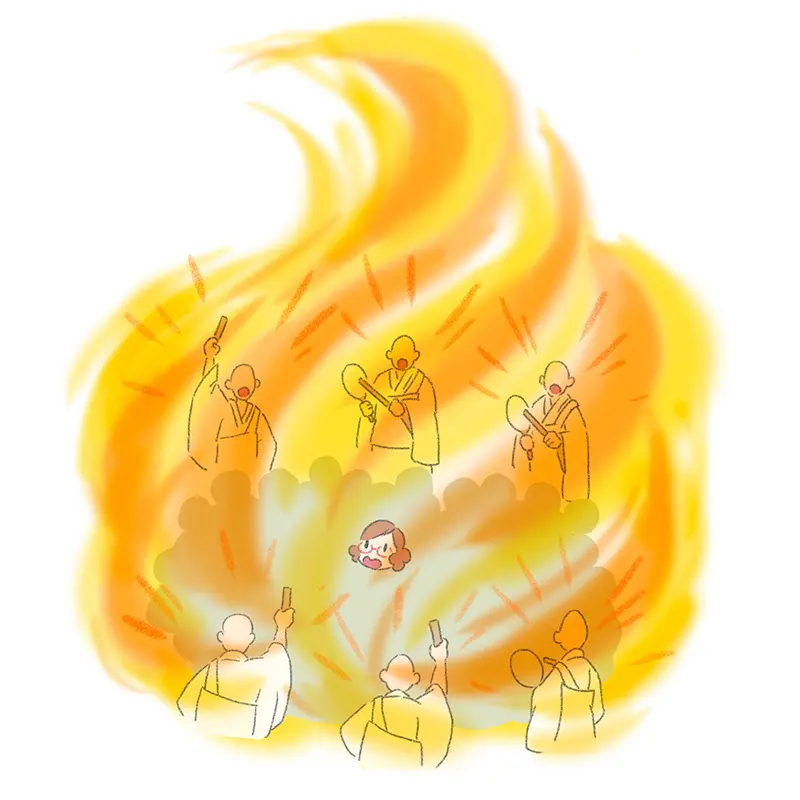 千葉県鴨川市清澄寺大晦日の水行