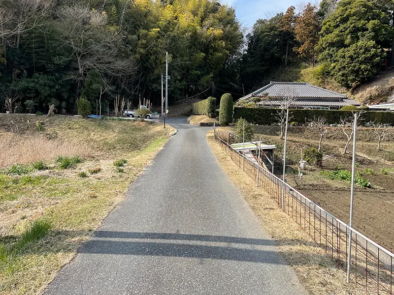 千葉県富津市ラーメン木琴堂への道