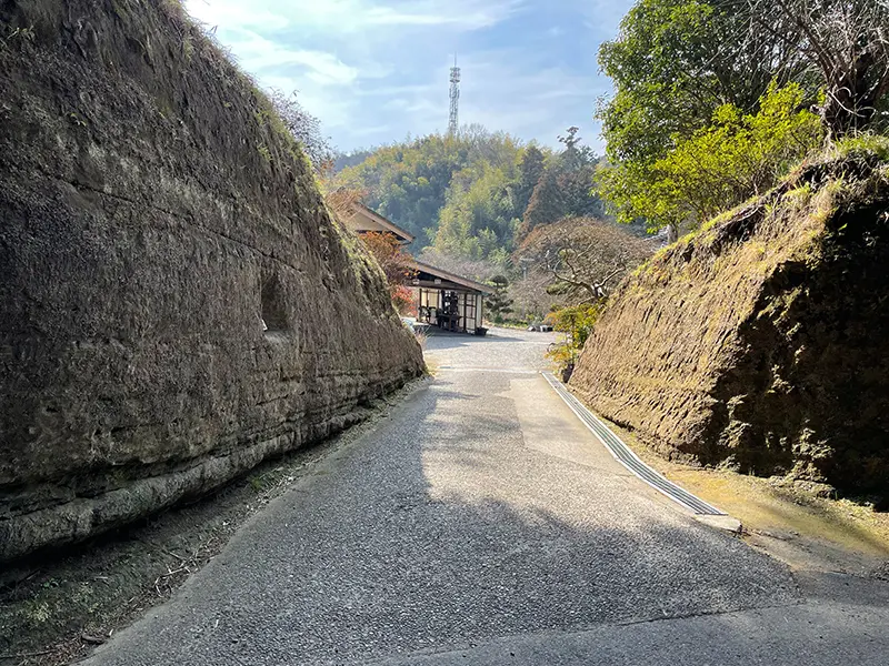千葉県富津市ラーメン木琴堂入口