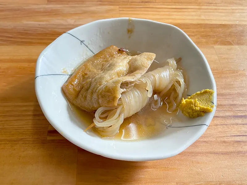 千葉県君津市ラーメン日吉のおでん